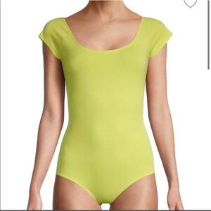 Rag & Bone lime green Nadia bodysuit (New)
